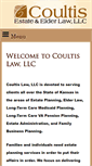 Mobile Screenshot of coultislaw.com